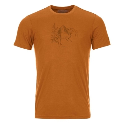 Ortovox - 150 Cool Logo Sketch - T-shirt - Men's