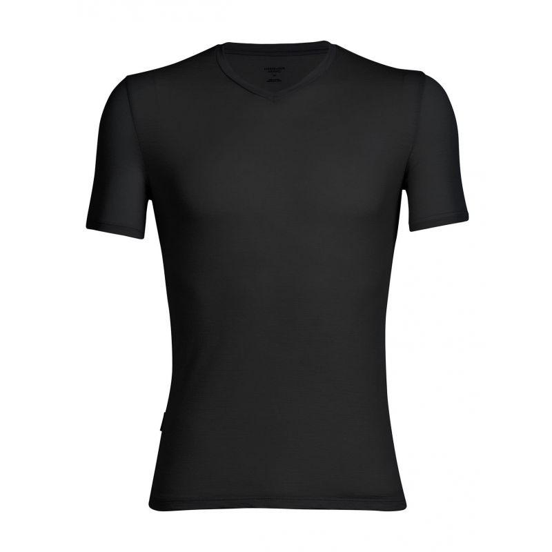 Icebreaker - Anatomica Short Sleeve col V en Mérinos - Merino shirt - Men's